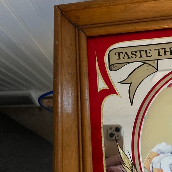 Beautiful vintage bar beer mirror; Blatz/Milwaukee,very-good cond; pick up 44134 - Picture 14 of 15